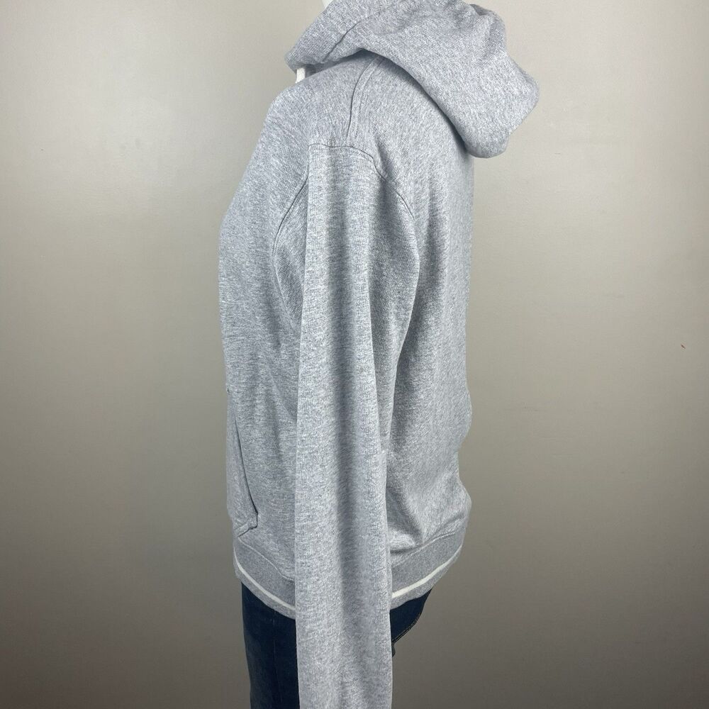 La Ligne Molly Heather Gray Pullover Cotton Hoodie Size XS - Picture 4 of 9
